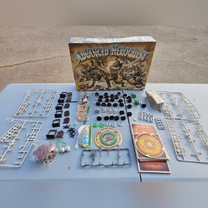 Advanced Heroquest Boardgame RPG Games Workshop 1990 NEAR Complete